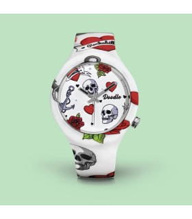 Orologio Skull Mood Solo Tempo - Doodle Watch