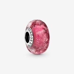 Charm Vetro di Murano Fantasia Rosa - Pandora