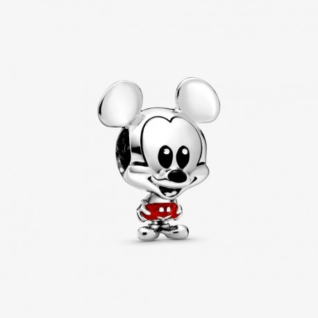 Charm Disney, Mickey Mouse con Pantaloni Rossi - Pandora