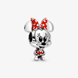 Charm Disney, Minnie con Vestito e Fiocco a Pois - Pandora