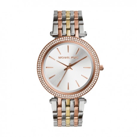 Orologio Donna Darcy Silver/Rose Gold - Michael Kors