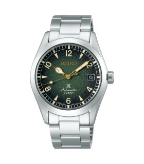 Orologio Uomo Prospex Alpinist in Acciaio con Quadrante verde - Seiko