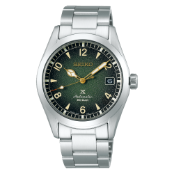 Prospex Alpinist Men's Watch in Steel with Green Dial - Seiko