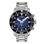 Orologio Uomo Seastar Cronografo Acciaio Quadrante Blu - Tissot