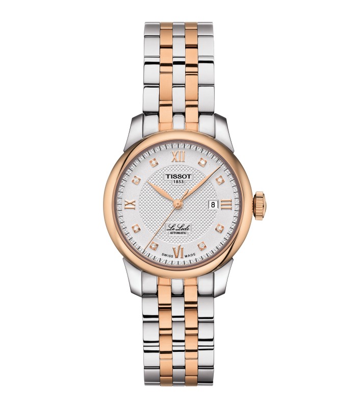 Tissot Watch Woman Le Locle Automatic in Two tone Steel with