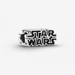 Charm Star Wars,Charm in Argento con Logo in 3D - Pandora