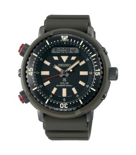 Orologio Uomo Prospex Tuna in Silicone Verde con Ghiera Nera - Seiko