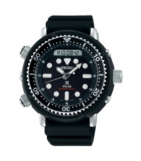 Orologio Uomo Prospex Tuna in Silicone nero con Ghiera Nera - Seiko