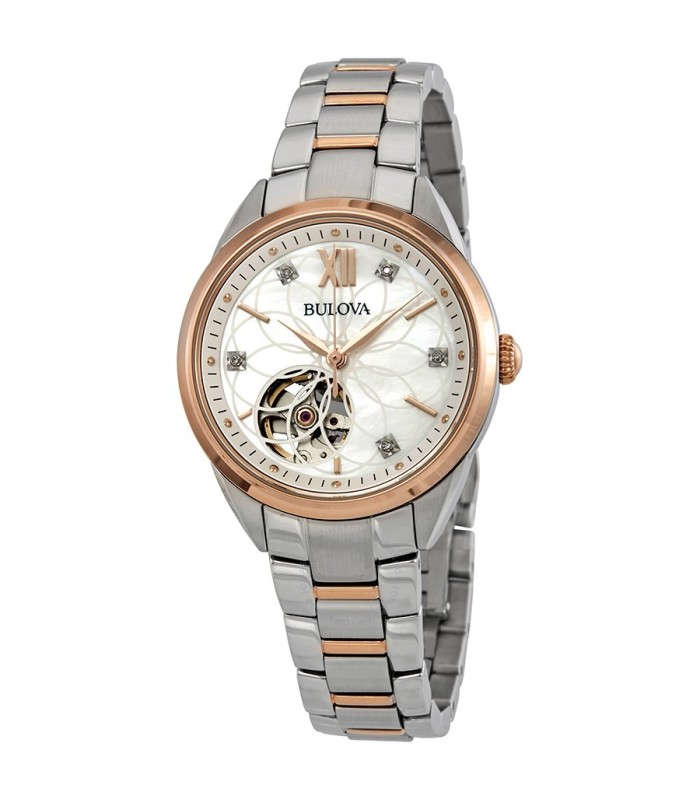 Orologio Donna Automatico Bicolore Diamonds - Bulova