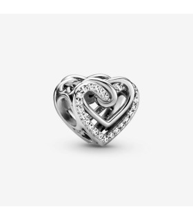 Charm Cuori Intrecciati Scintillanti- Pandora