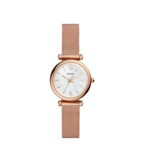 Orologio Donna Solo Tempo Maglia Milano Rosè - Fossil