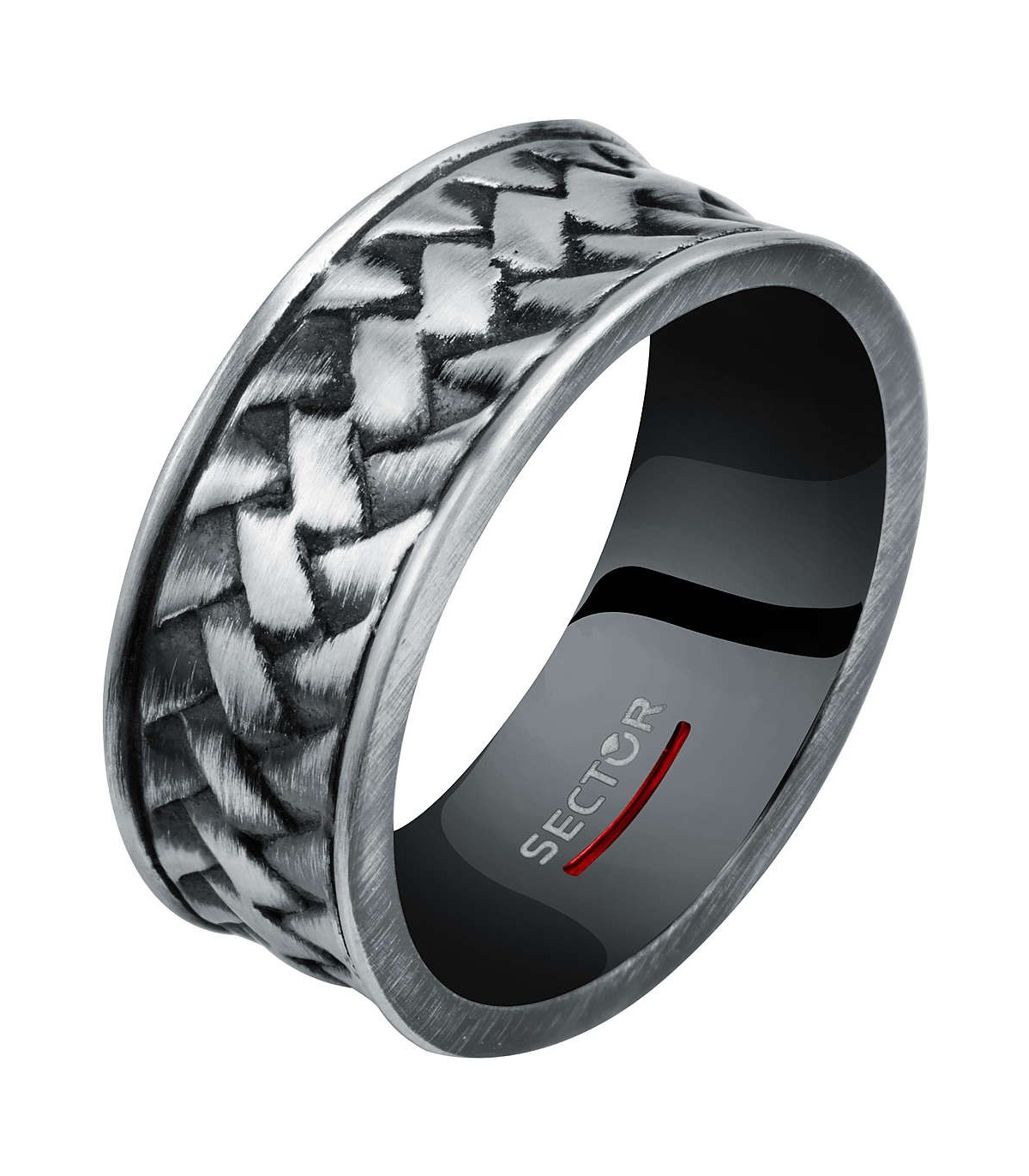 Anello Sector Uomo in Acciaio Vintage Finishinf SACX11023