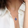Collana Donna in Argento Pietra Blu - Pandora