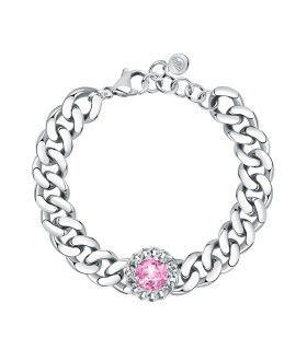 Bracciale Donna Chain Groumette con Zircone Rosa- Chiara Ferragni