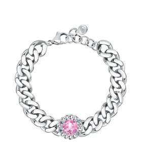 Bracciale Donna Chain Groumette con Zircone Rosa- Chiara Ferragni