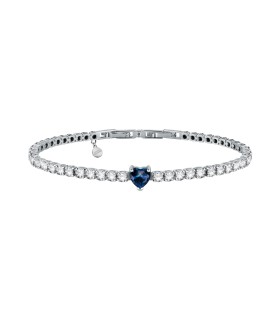 Bracciale Donna Diamond Heart con Zirconi Bianchi e Cuore Blu - Chiara Ferragni