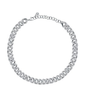 Collana Donna Chain Groumette Full Pavè White - Chiara Ferragni