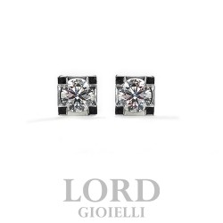 Orecchini Donna Punto Luce con Diamanti ct. 0.46 G Vs - Giorgio Visconti