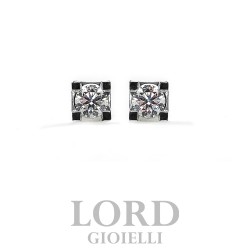 Orecchini Donna Punto Luce con Diamanti ct. 0.69 G Vs - Giorgio Visconti