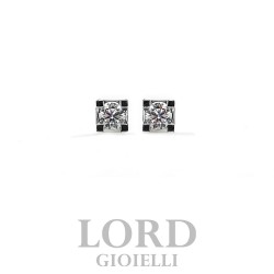 Orecchini Donna Punto Luce con Diamanti ct. 0.15 G Vs - Giorgio Visconti