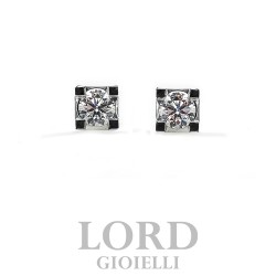 Orecchini Donna Punto Luce con Diamanti ct. 0.20 G Vs - Giorgio Visconti