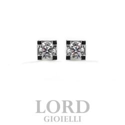 Orecchini Donna Punto Luce con Diamanti ct. 0.10 G Vs - Giorgio Visconti