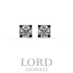 Orecchini Donna Punto Luce con Diamanti ct. 1.00 G Vs - Giorgio Visconti