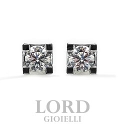 Orecchini Donna Punto Luce con Diamanti ct. 1.20 G Vs - Giorgio Visconti
