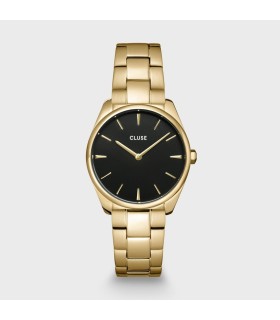 Orologio Donna Féroce Petite Steel Black, Gold Colour - Cluse