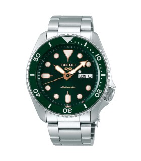 Orologio Uomo Automatico 5 Sports Quadrante Verde SRPD63K1 - Seiko