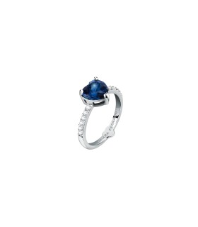 Anello Donna Diamond Heart Cristallo Blu- Chiara Ferragni