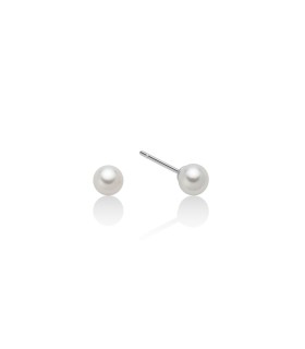 Pearls Earrings 4.5 / 5mm in Gold - Yukiko