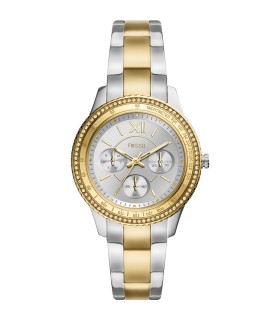 Orologio Donna Stella Multifunzione in Acciaio Bicolore ES5107 - Fossil