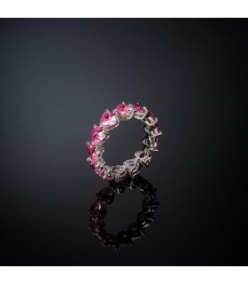 Anello Donna Infinity Love Cuori Rosa - Chiara Ferragni