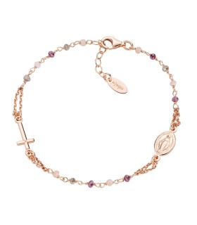 Bracciale Rosario Cristalli Multicolor - Amen