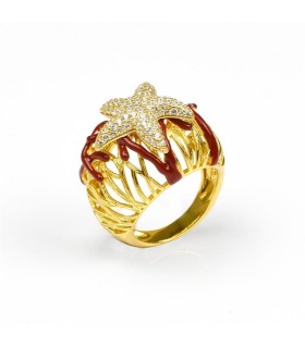 Anello Donna Gorgonie con Stella Zirconata - Misis