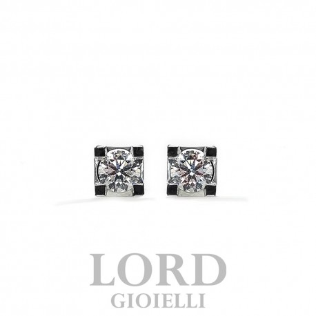 Orecchini Donna Punto Luce con Diamanti ct. 0.48 G Vs - Giorgio Visconti