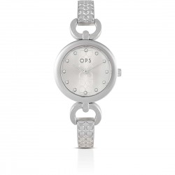 Orologio Donna in Acciaio Solo Tempo  Quadrante e Cinturino con Logo - Ops Objects