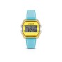 Orologio Ipg Case Yellow+ Cinturino Silicone Blu - I Am Watch