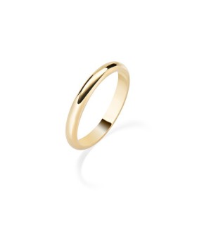 Anello Fedina in Argento Dorato FE2G - Amen