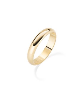 Anello Fedina in Argento Dorato FE3G - Amen