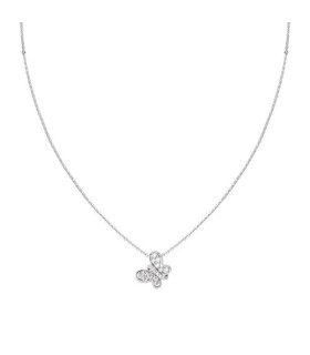 Collana Donna in Argento con Farfalla e Zirconi CLBUBB- Amen