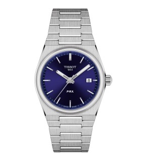 Orologio Solo Tempo PRX 35mm in Acciaio con Quadrante Blu T137.210.11.041.00 - Tissot