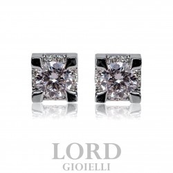 Orecchini Donna Punto Luce con Diamanti ct. 0.42 +0,07 G Vs - IO LUCE Giorgio Visconti