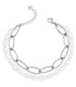 Bracciale Donna Doppio Filo in Acciaio e Perle - Ops Objects