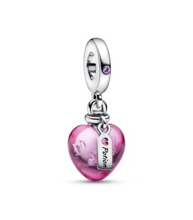 Charm Pendente Pozione Amore in Vetro di Murano - Pandora