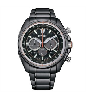 Orologio Uomo Crono Active OF EcoDrive in Acciaio Brunito Quadrante Blu CA4567-82H - Citizen