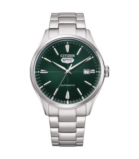 Orologio Uomo Automatico C7 in Acciaio con Quadrante Verde NH8391-51X - Citizen