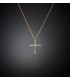 Collana Donna Gothic Cross Dorata con Croce e Pietre J19AWC14 - Chiara Ferragni