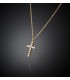 Collana Donna Bold Cross Dorata con Croce e Pietre J19AWC11 - Chiara Ferragni